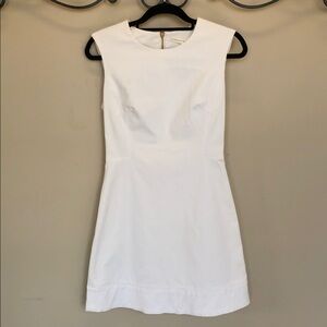 Veronica Beard White Pencil Mini Dress Size 6